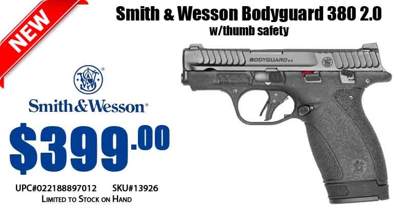 S&W 13926 Bodyguard 2.0 WTS